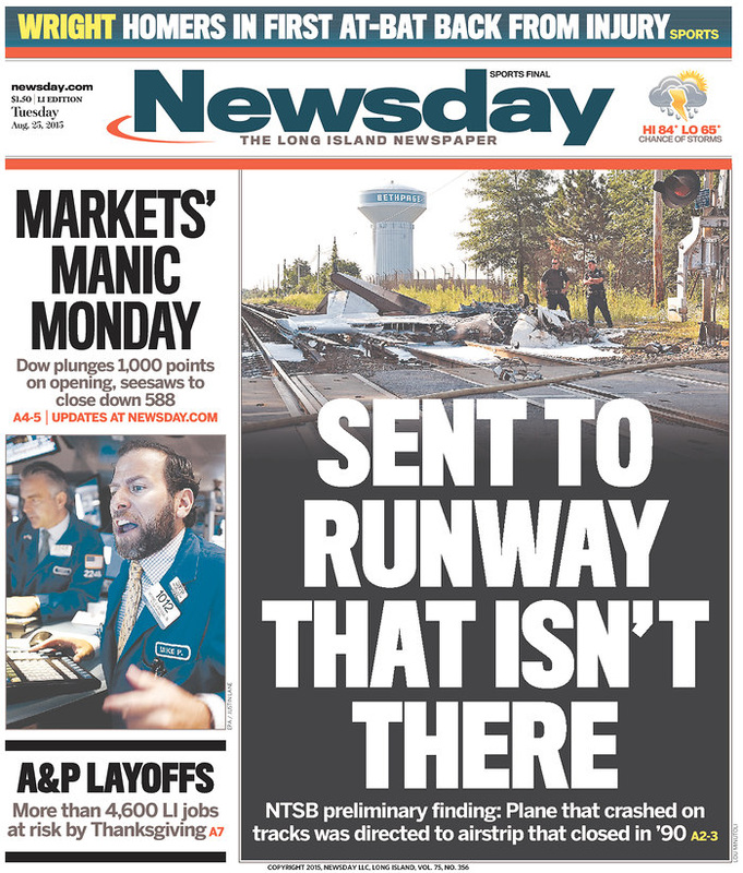 Todays Front Pages New York New York Newspapers